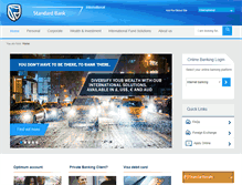 Tablet Screenshot of international.standardbank.com