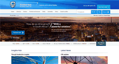Desktop Screenshot of corporateandinvestment.standardbank.com