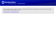 Tablet Screenshot of privateclients.standardbank.com